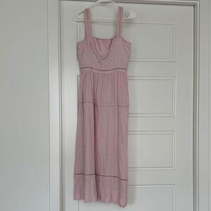 Reformation Everett Linen Dress